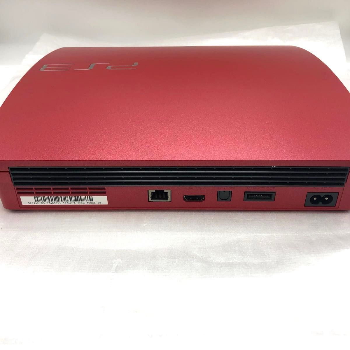 [ rare color / ultimate beautiful goods ] PlayStation3 PlayStation 3 CECH-3000B SR scarlet red PlayStation 3