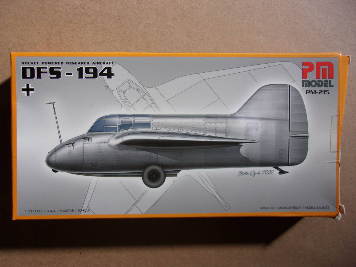 ☆　難あり　ＤＦＳ１９４　ロケット・グライダー　ＰＭモデル　１/７２　☆_画像1