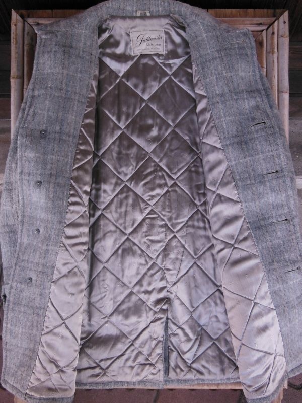 50S Vintage SEARS FIELDMASTER gray wool nepka abrasion car coat 40~42/ Hercules / Pharaoh /gyaba Jean 