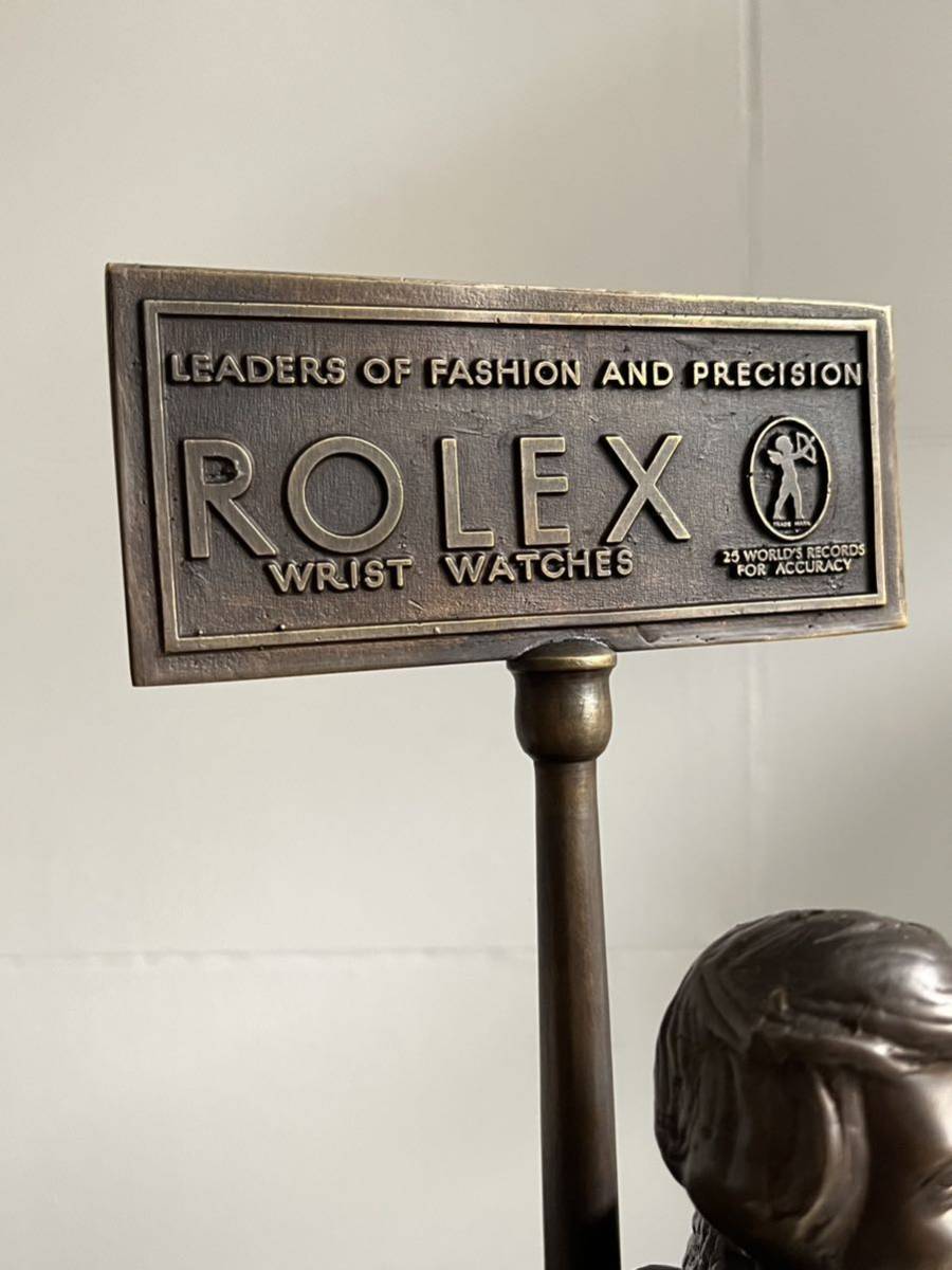rolex ロレックス 天使 angel ディスプレイ display vintage ビンテージ オブジェ object dealer Sculpture 販売店 希少rare 彫刻_画像5