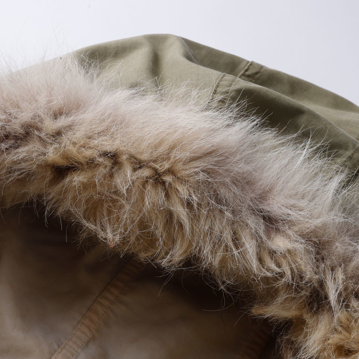 【極美品】40s U.S. army snow parka WW2 アメリカ陸軍 山岳部隊 スノーパーカー アメリカ軍 ミリタリー ジャケット USA製 実寸L コート_画像6