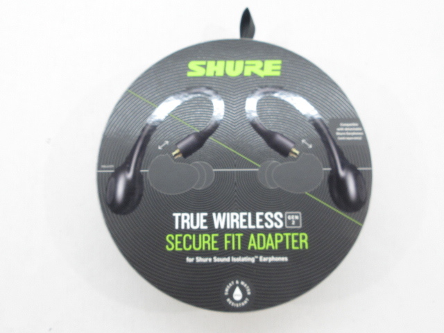 s21935-ty [送料950円] 中古○SHURE シュア 完全ワイヤレス セキュアフィット アダプター 第2世代 RMCE-TW2 ※イヤホン別売 [097-240108]_画像1