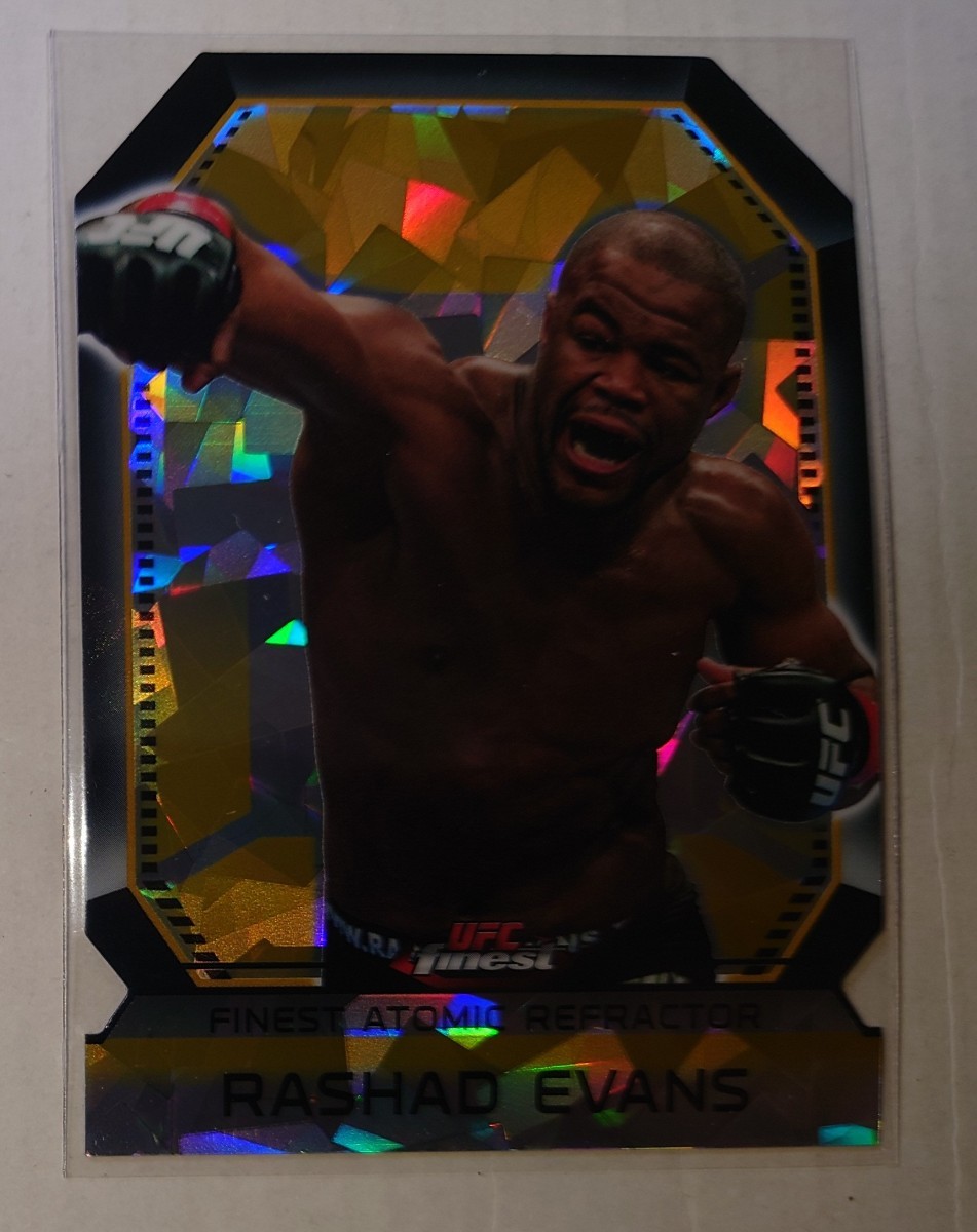 Topps 2011 UFC finest RASHAD EVANS FAR-15_画像1