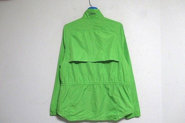 B0168:PEARL iZUMi サイクリングジャケット パールイズミ ジャケット ジャンパー ウィンドブレーカー 黄緑 M メンズ サイクリングウェア:35_画像2
