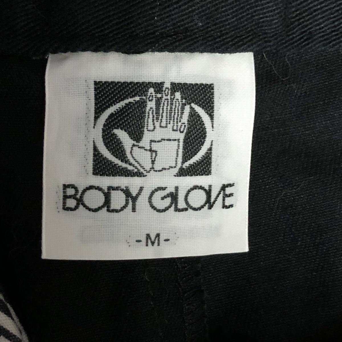 【BODY GLOVE】ボディグローブ パンツ 黒 ブラック 綿100% テーパード 刺しゅう メンズ タウンユース カジュアル ボトムス M/Y2185BB_画像8