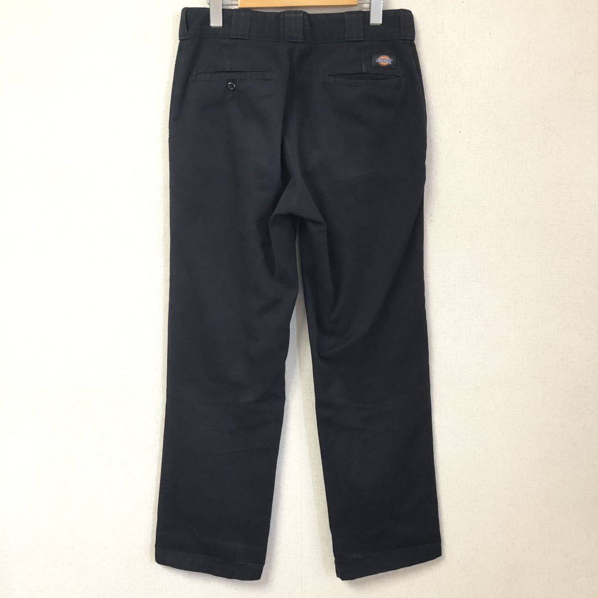 【Dickies】ディッキーズ ワーク パンツ ストレッチ 874 オリジナル フィット メンズ 黒 ブラック 無地 シンプル ボトムス/Y2873BBの画像2