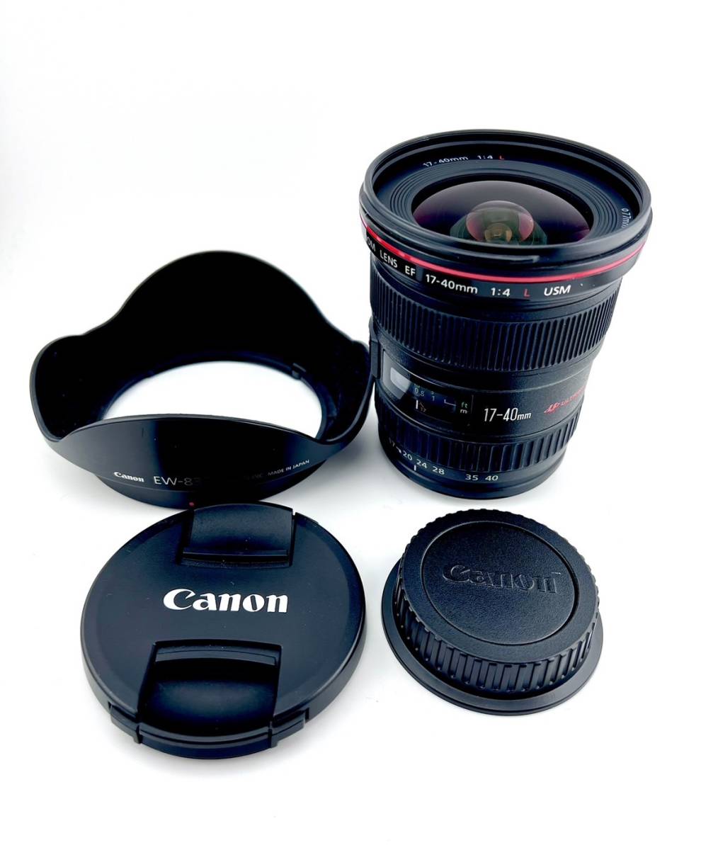 中古品 Canon EF 17-40mm f/4.0L USMの画像1