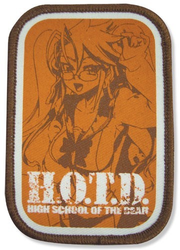 学園黙示録 HIGHSCHOOL OF THE DEAD 高城沙耶 アイロンワッペン グッズ 6-10cm 北米版_画像1