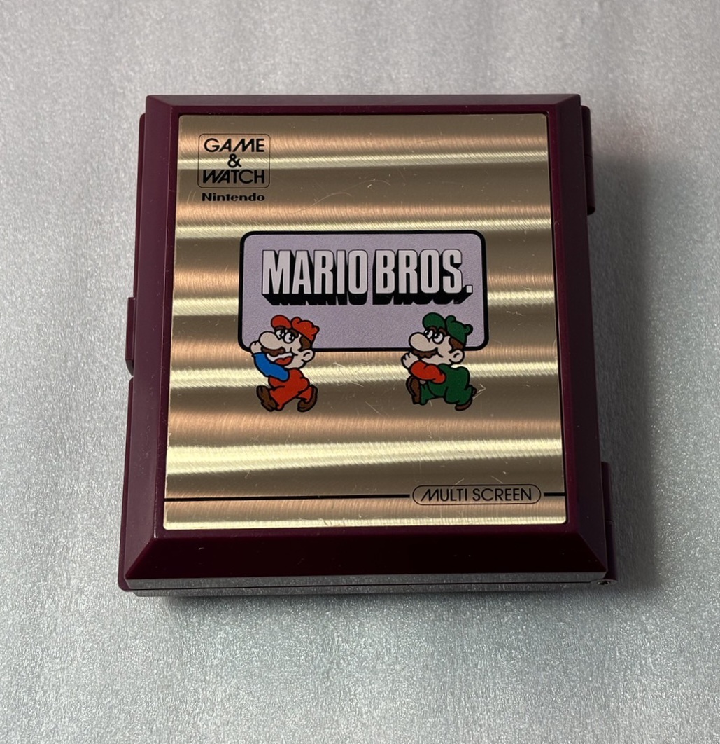 ★美品★ ゲームウォッチ マリオブロス マリオブラザーズ Mario Bros. 画面良好 任天堂 ニンテンドー 即決 _画像2