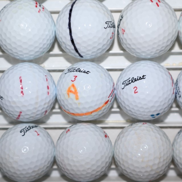 25個 タイトリスト TRUFEEL Bランク TITLEIST トゥルーフィール ロストボール 中古 送料無料_画像8