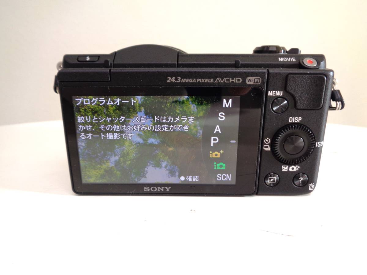 SONY　ソニー　ミラーレス一眼　デジタルカメラ　α5100　ダブルズームレンズキット　ILCE-5100Y_画像6