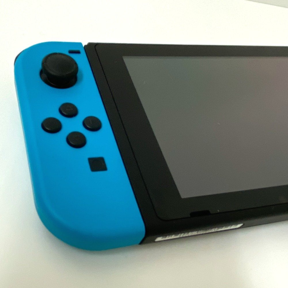 【送料無料】任天堂 Nintendo Switch ニンテンドー スイッチ バッテリー強化版 HAD-S-KABAH ネオン 美品・中古【Ae716941】_画像5