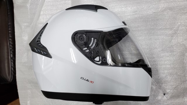 スパルコ sparco CLUB X-1 四輪用 ヘルメット サイズS ホワイトの画像4