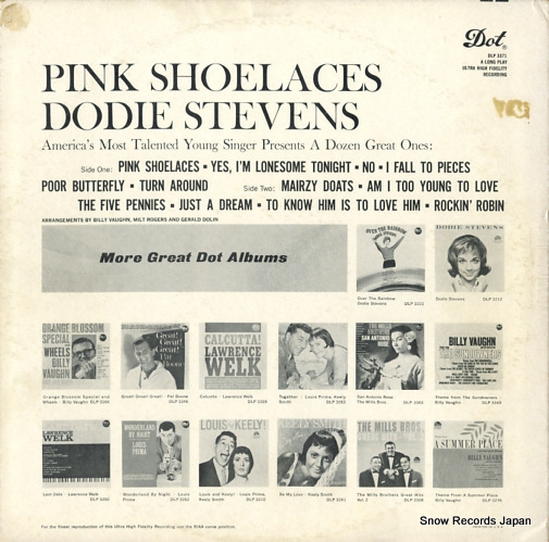 ドディー・スティーブンス pink shoelaces DLP3371_画像2