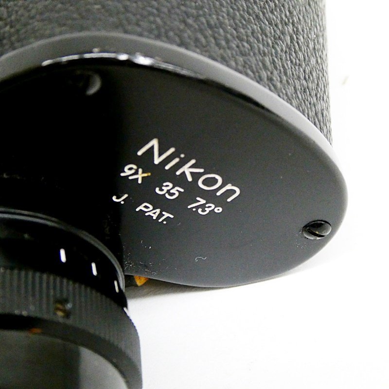 Nikon ニコン 双眼鏡　9×35 7.3°　日本光学 NIPPON KOGAKU TOKYO　ジャンク〈O1340〉D3_画像7