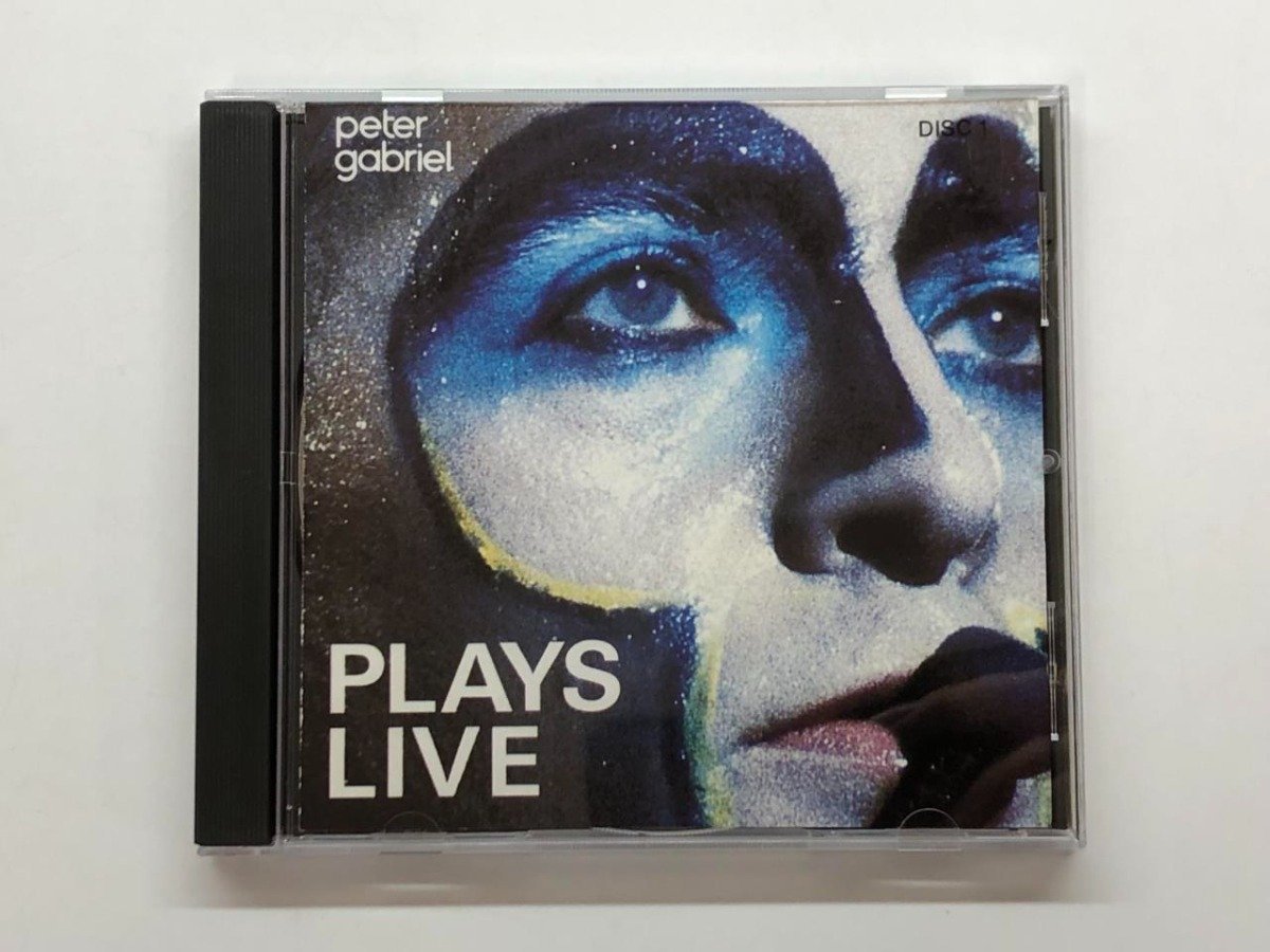 ★　【CD plays live peter gabriel ピーター・ガブリエル 1983年】153-02401_画像1