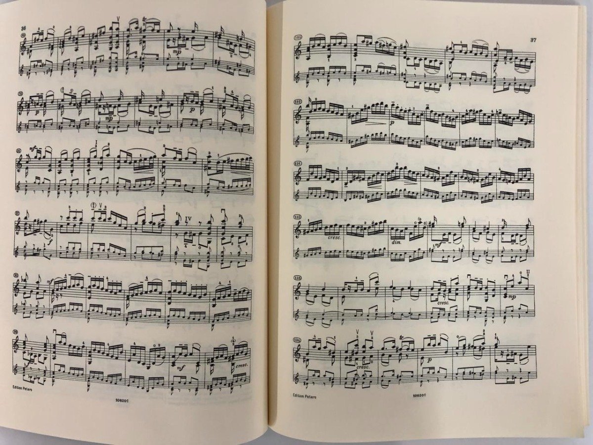 ★　【楽譜 BACH Sonaten und Partiten Violine solo BWV1001-1006 無伴奏ヴァイオリンのための …】141-02401_画像4