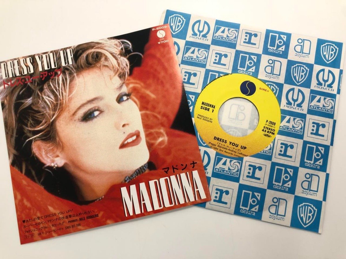 ★　【EPレコード ドレス・ユー・アップ マドンナ Dress You Up Madonna P-2009】107-02401_画像2