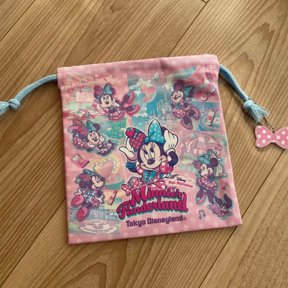 ディズニーパルパルーザ ミニーのファンダーランド きんちゃく ディズニーパルパルーザ ミニーのファンダーランド きんちゃく
