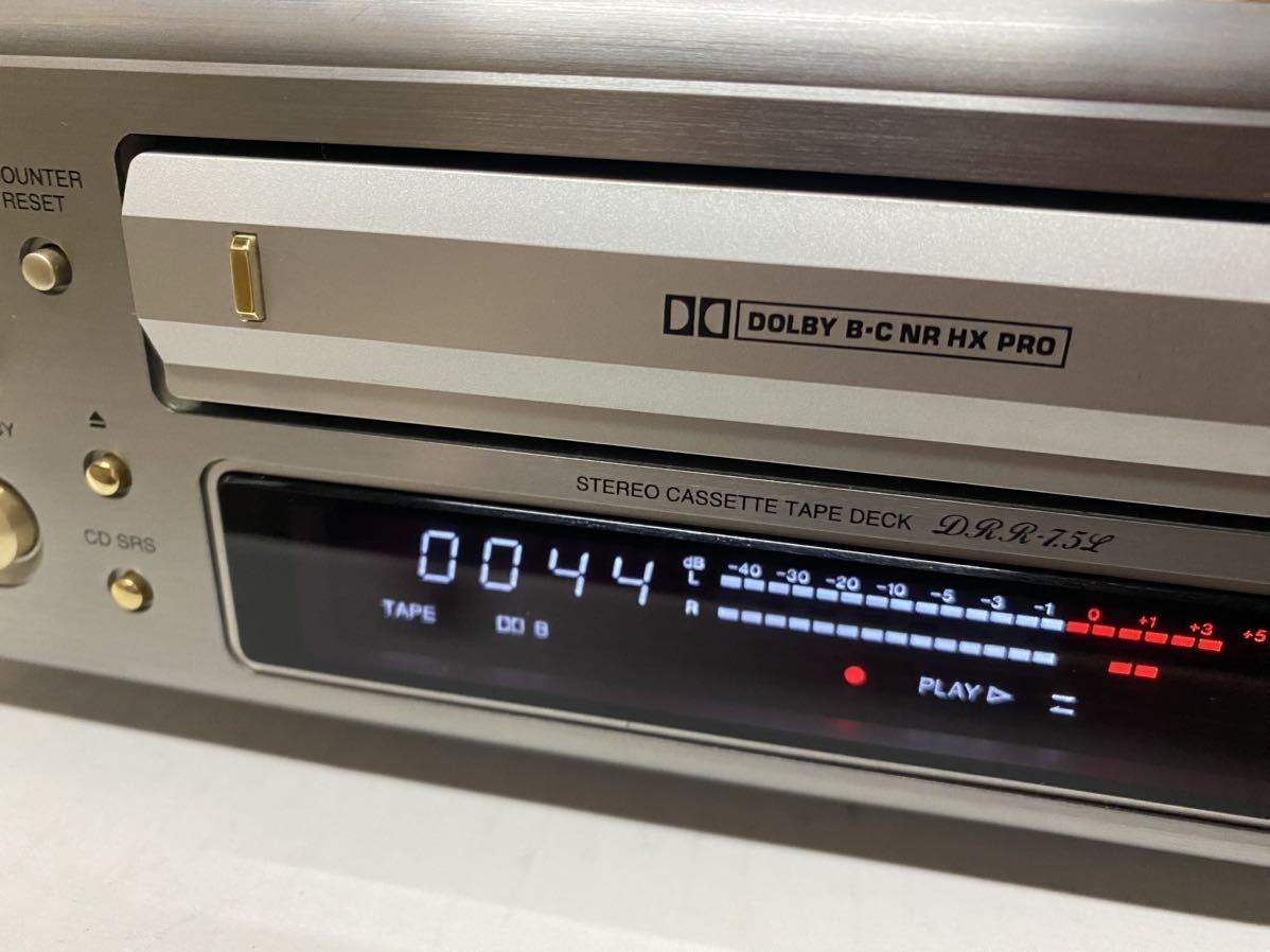 DENON DRR-7.5L カセットデッキ オートリバース　年代物