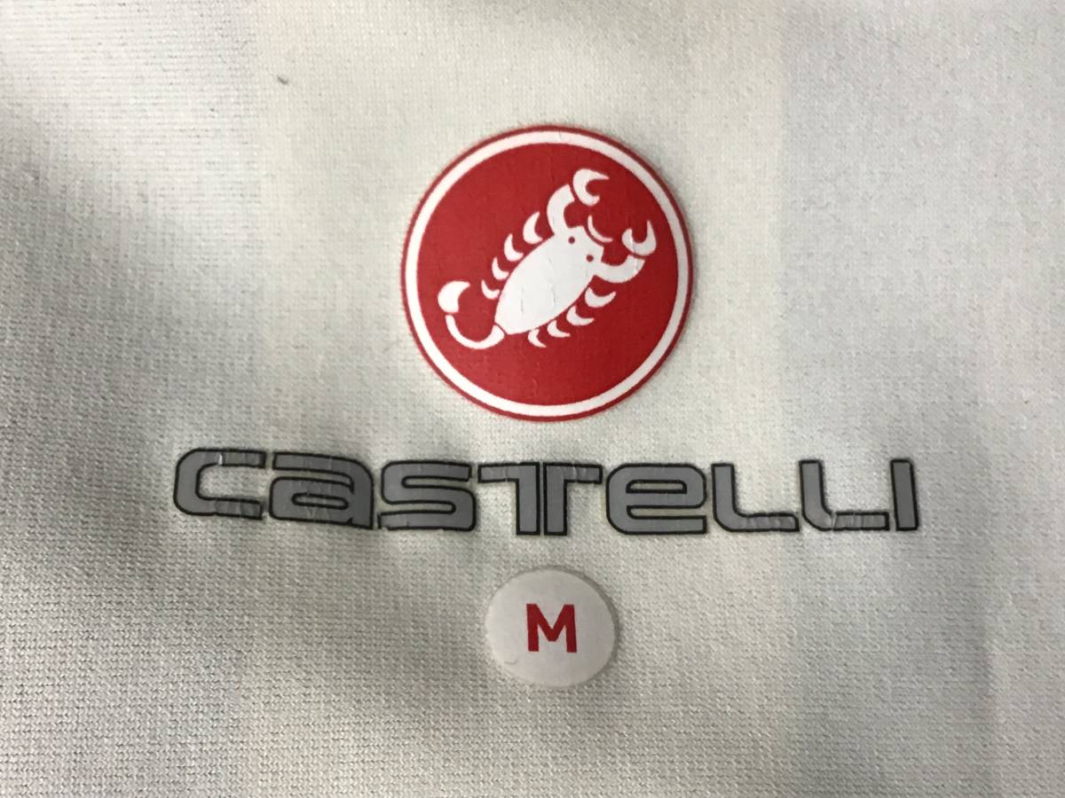 HK104 カステリ CASTELLI ビブショーツ 黒 M CANNONDALE スレあり_画像7