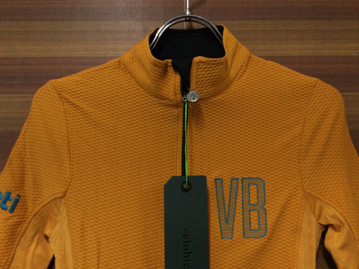 HM192 VELOBICI ヴェロビチ Monti SS Jersey サイクルジャージ Amber Amber オレンジ XXS_画像3