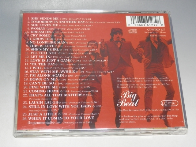 ☆ THE BEAU BRUMMELS ボー・ブラメルズ AUTUMN OF THEIR YEARS 輸入盤CD/*盤ややキズあり_画像2