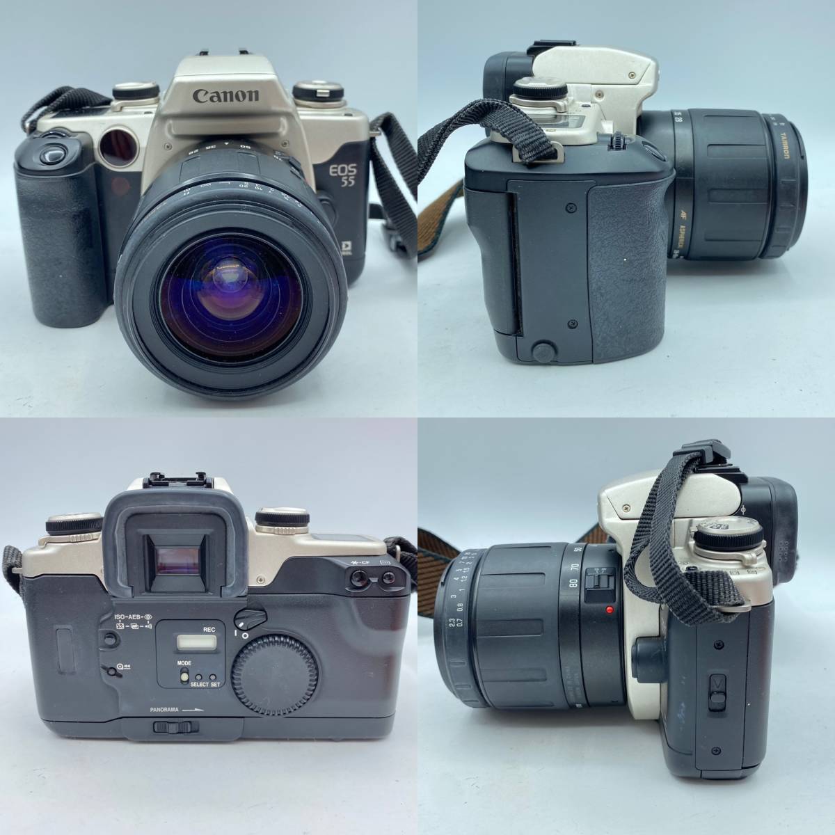 『H27』Canon EOS55x2/TAMRON レンズ 70-300mm 1:4-5.6 28-80mm 1:3.5-5.6/Canon レンズ 28-80mm0.38m/1.3ft 70-300mm 1:4-5.6 セット _画像2