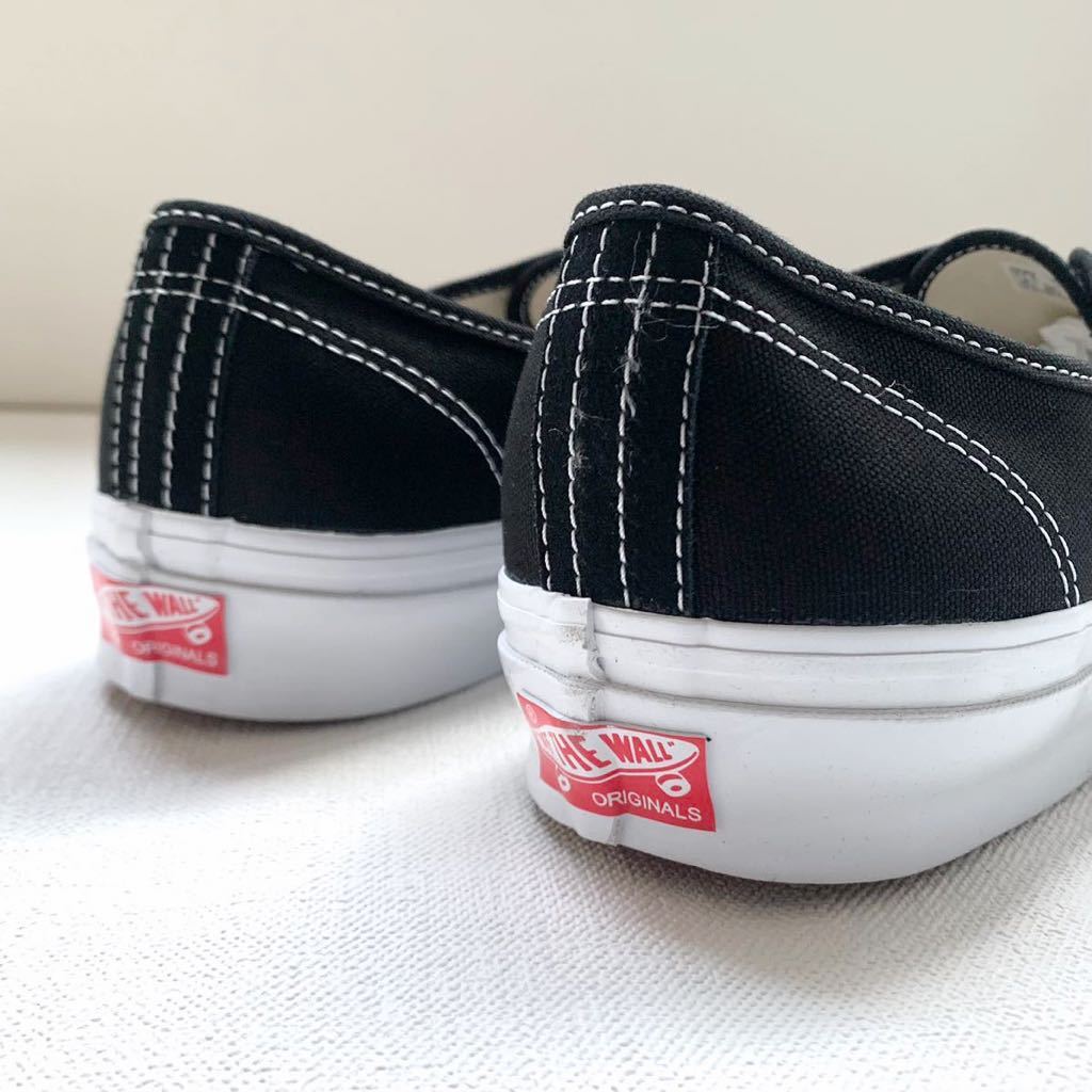 新品レア VANS VAULT オーセンティック Og Authentic LX バンズ ボルト 29.5㎝ 黒 ブラック メンズ スニーカー US企画 希少 送料無料_画像5