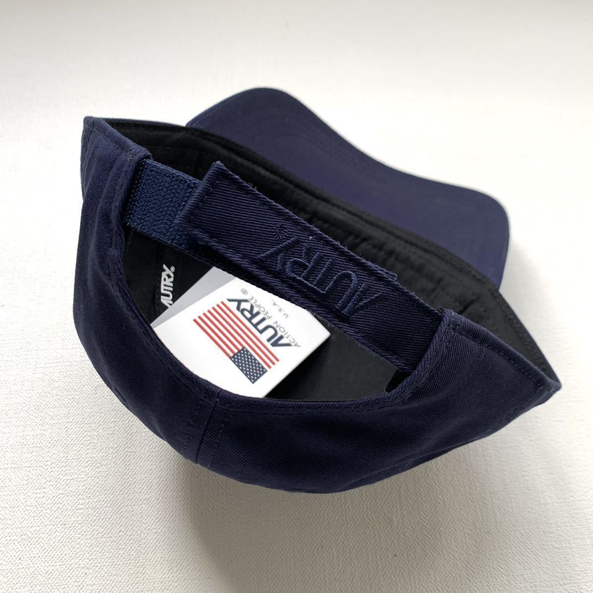 新品 AUTRY オートリー ロゴ キャップ ネイビー ユニセックス 新品 AUTRY オートリー ロゴ キャップ ネイビー ユニセックス