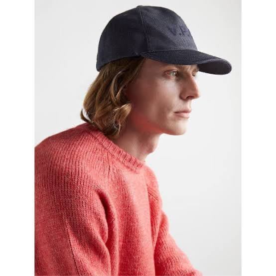 新品 A.P.C. アーペーセー VPC ロゴ デニム キャップ 58 メンズ ユニセックス APC インディゴ Casquette Eden Vpc INDIGO 2023AW 送料無料_画像2