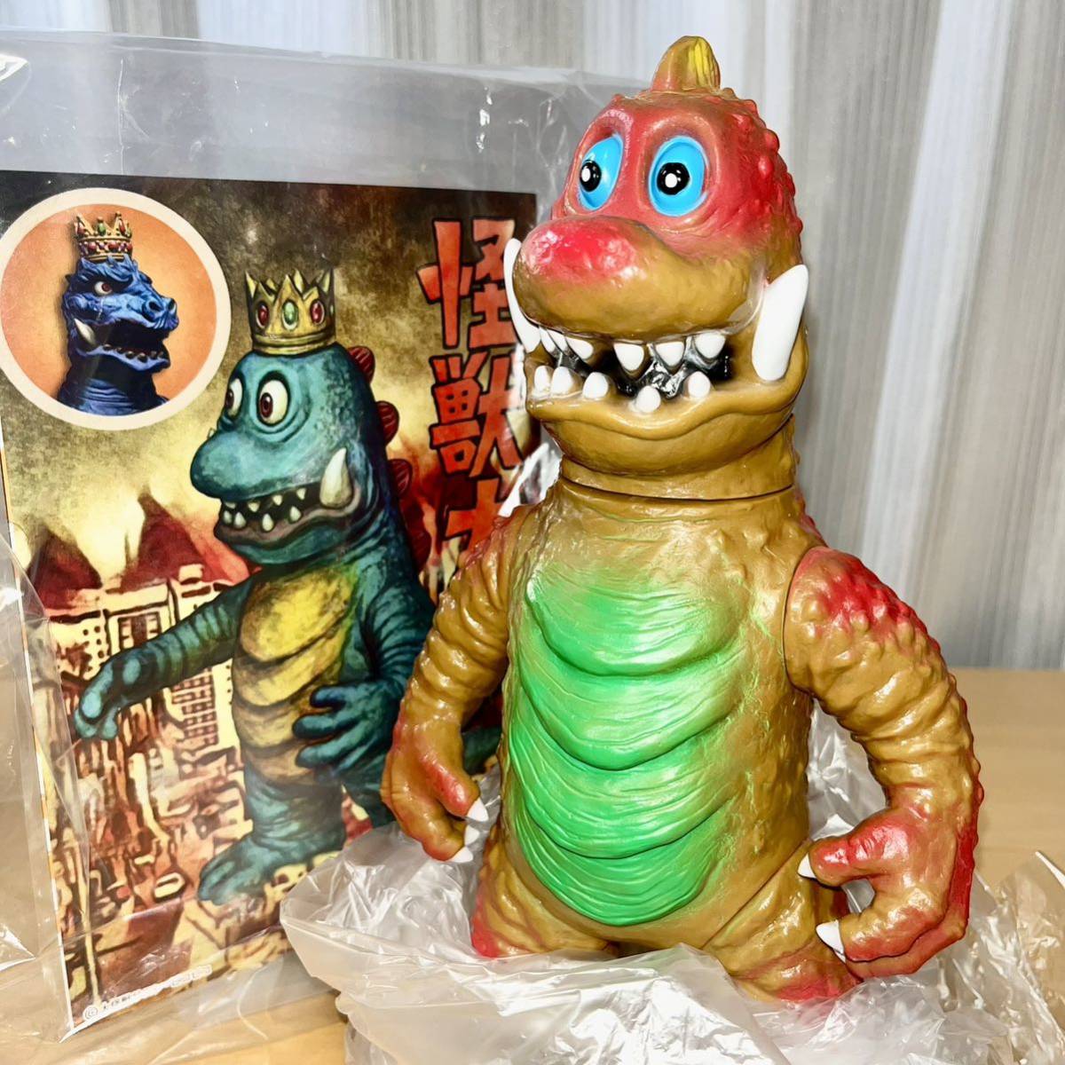 怪獣大王 まんが版 BLESSING RED ソフビ sofvi KAIJU DAIOU ピコピコ PICOPICO 大怪獣サロン レッド 2024 初売り