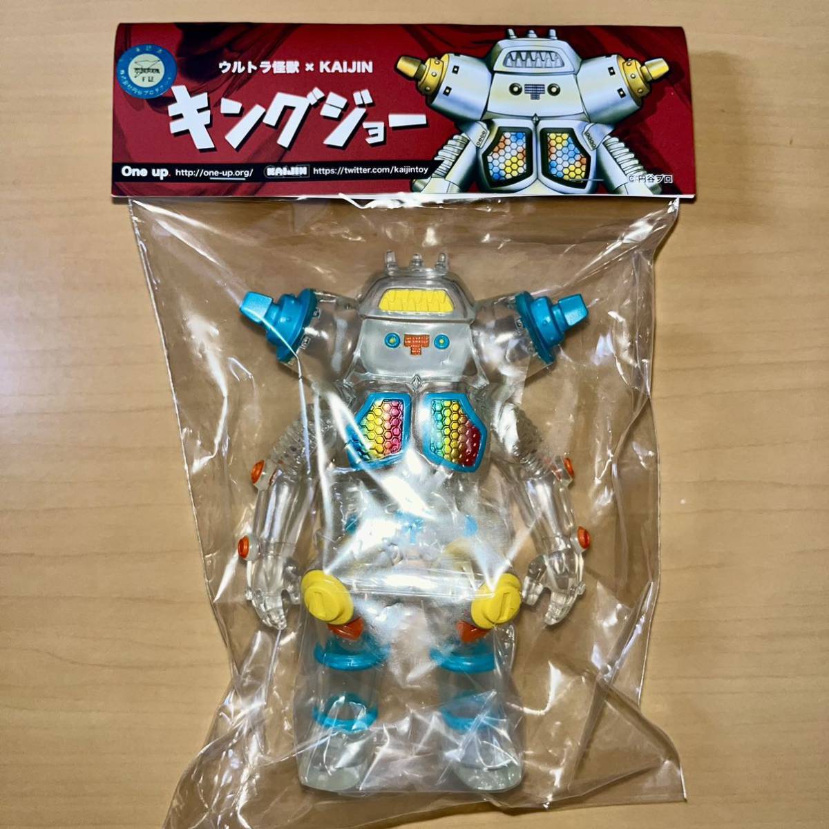 KAIJIN キングジョー ソフビ クリアコネクト2nd KAIJIN x One up. キングジョー クリアコネクト2nd カイジン