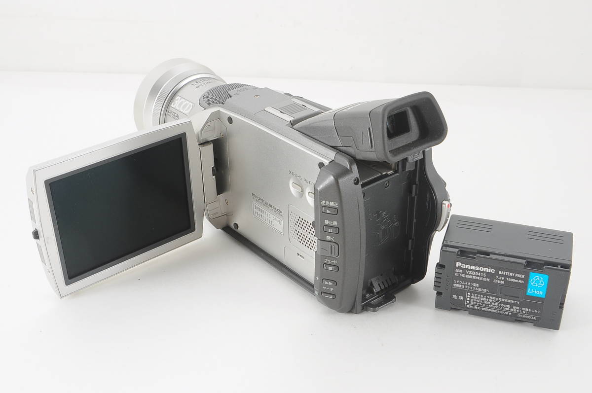 [キ MTM59]再生OK Panasonic NV-MX2000 デジタルビデオカメラ miniDV ミニDV パナソニック 3CCDカメラ DIGICAM デジカム_画像3