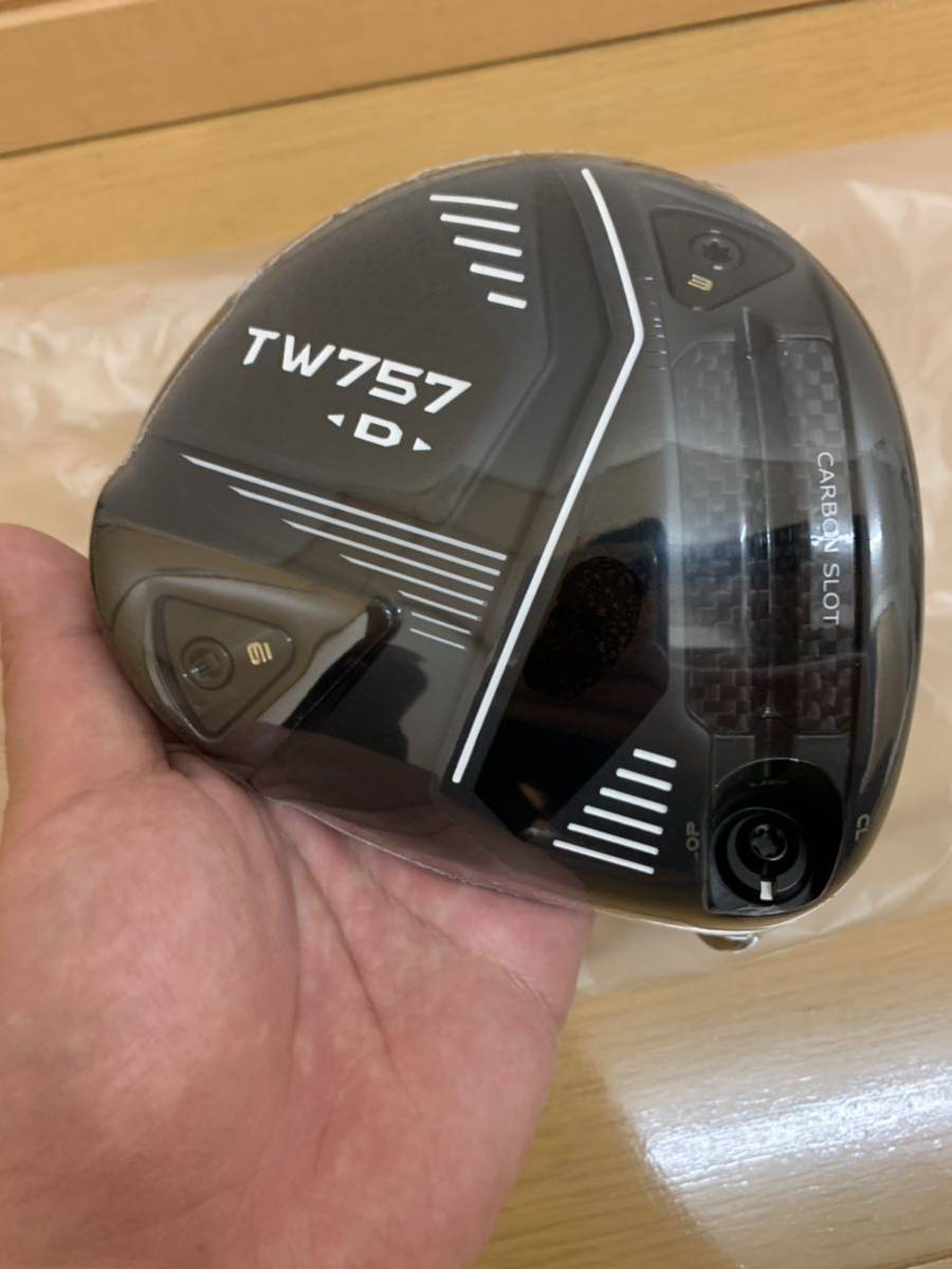 【新品未使用】HONMA TW757D ドライバー 1W - 10.5 - ヘッド単品　（付属品　純正カバー&レンチ付き）_画像2