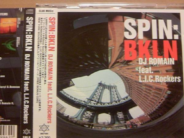 DJ Romain feat.L.I.C.Rockers「Spin:BKLN」(日本盤2CD)_画像1