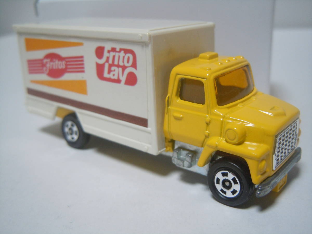 ☆トミカ ポケットカー輸出仕様 F64-2-11 フォード・パネルバン:FORD PANEL VAN(白コンテナ/Frito Lay:フリトレー)希少・入手困難品！ _画像6