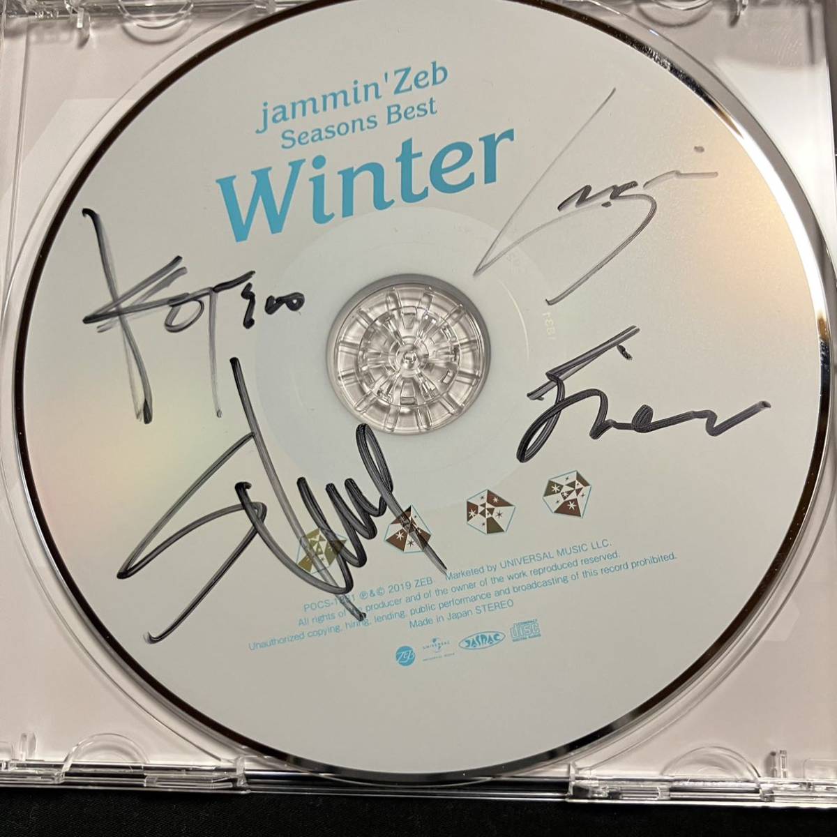 ZC1 帯付 サイン入り Seasons Best-Winter- CD jamminZeb レア_画像6