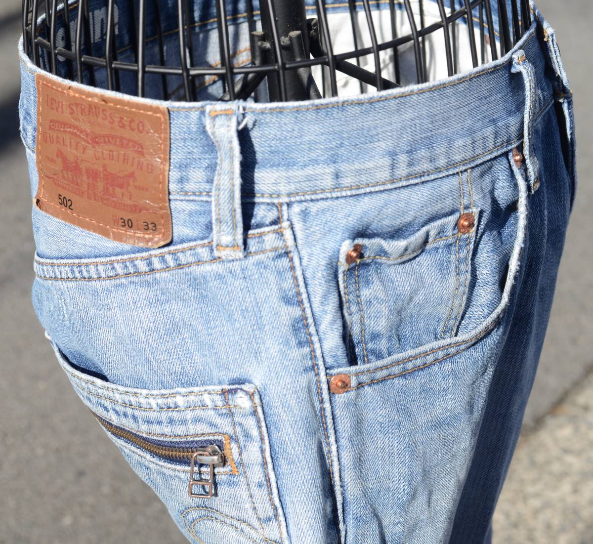 LEVI'Sリーバイス 502 W30 L33 デニムジーンズused 中古 古着