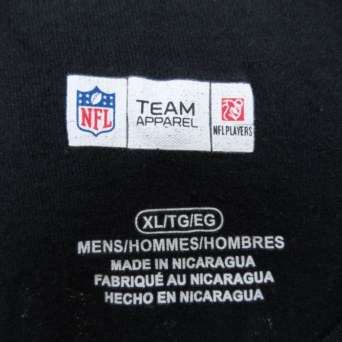 XL/古着 半袖 Tシャツ メンズ NFL ピッツバーグスティーラーズ ジュジュスミスシュスター 19 大きいサイズ クルーネック 黒 ブラック_画像5
