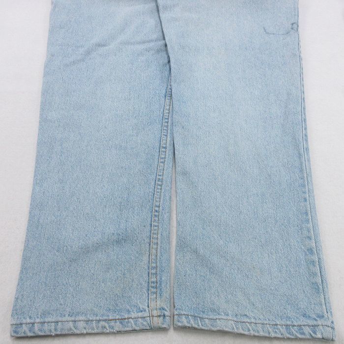 W36/古着 リーバイス Levis 545 ジーンズ メンズ 90s コットン 紺 ネイビー デニム 24jan26 中古 ボトムス ジーパン Gパン ロング パンツ_画像10