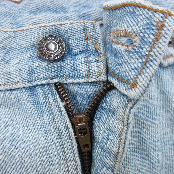 W36/古着 リーバイス Levis 545 ジーンズ メンズ 90s コットン 紺 ネイビー デニム 24jan26 中古 ボトムス ジーパン Gパン ロング パンツ_画像5