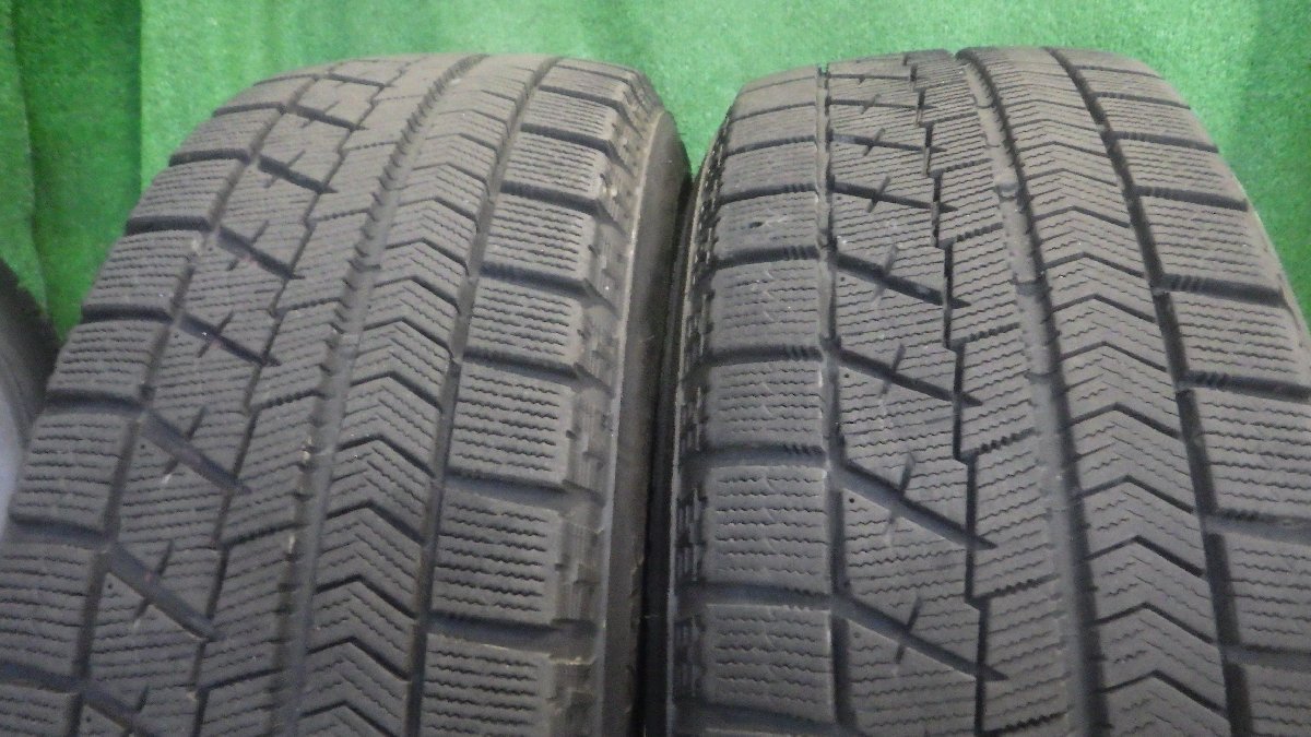 ◆ トヨタ ZVW30 純正 アルミホイール スタッドレスタイヤ 15インチ 4本 6.0J PCD100 5穴 +45 195/65R15 BS 19年 溝6.5㎜ 中古 L131_画像5