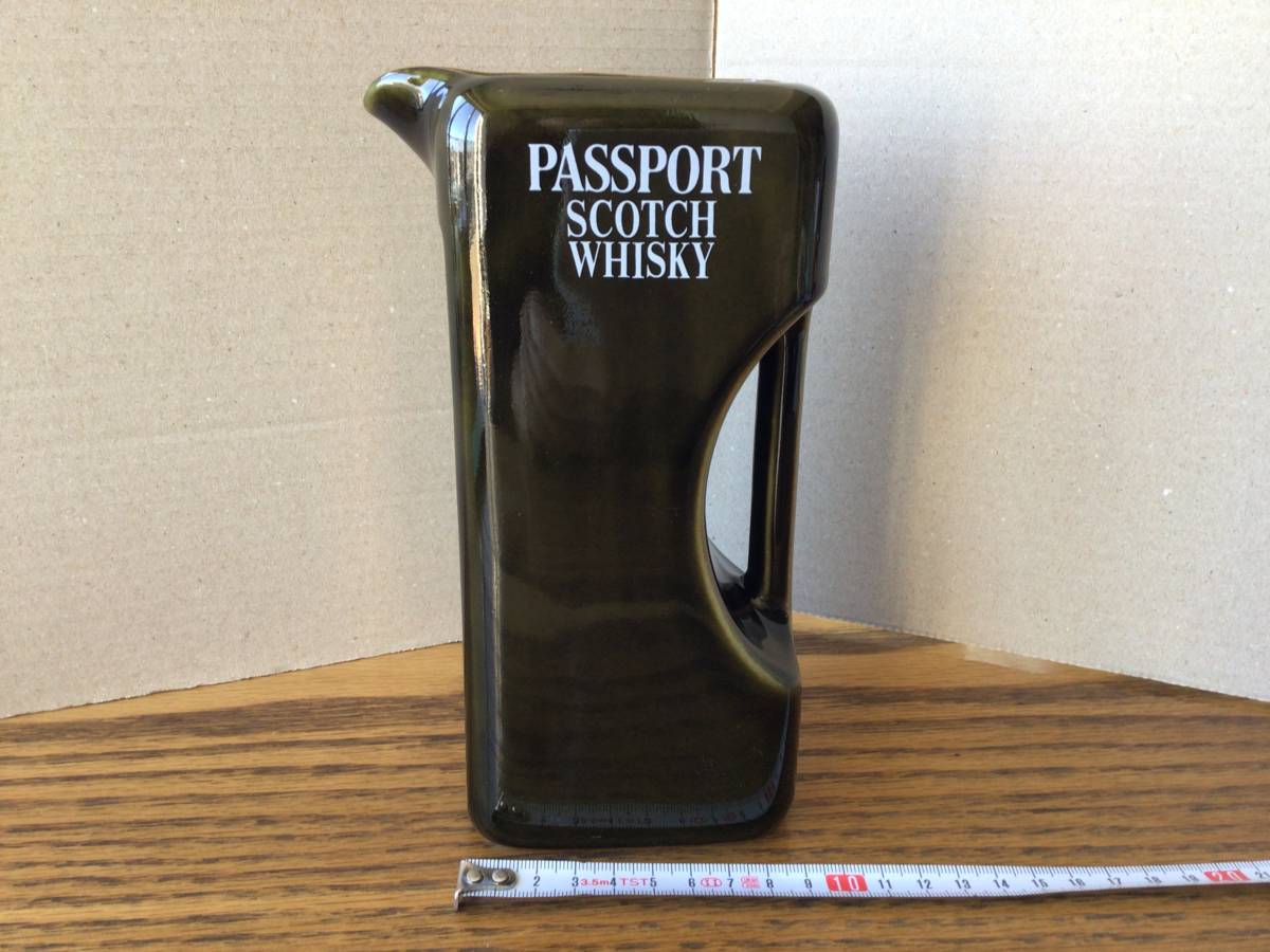 PASSPORT SCOTCH WHISKY★パスポート★スコッチウィスキー★ノベルティ？★陶器？★水差し★ピッチャー★レトロ★ビンテージ？_画像2