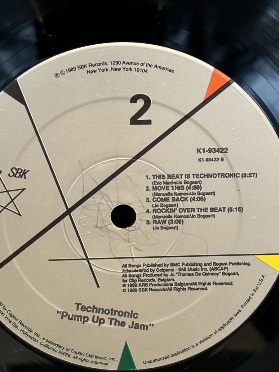 TECHNOTRONIC / Pump Up The Jam (LP) The Album_画像4