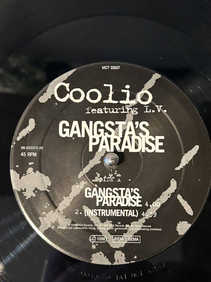 GANGSTA\'S PARADISE / Coolio feat. L.V. (12\')