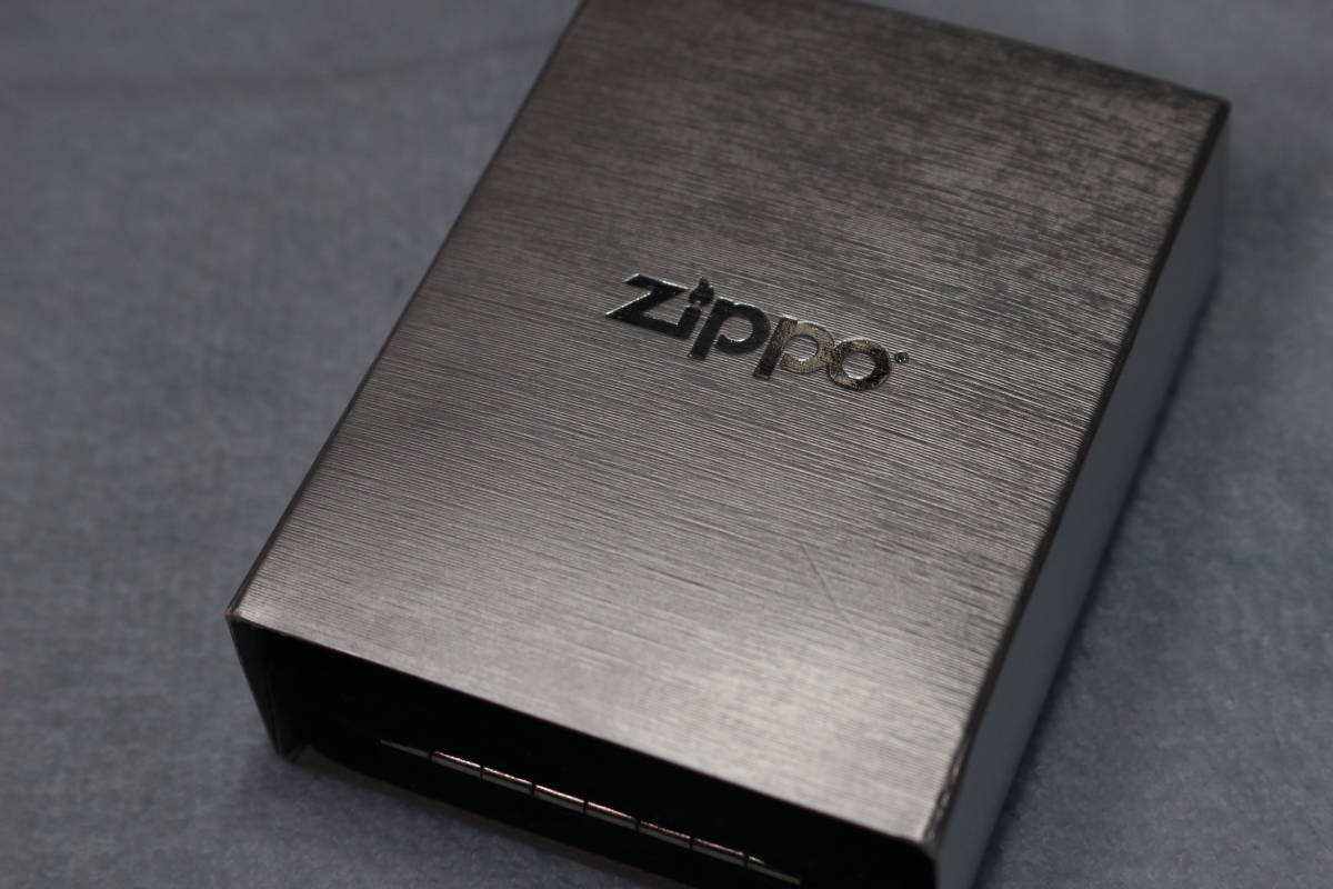 ★STERLING SILVER スターリング シルバー★オリジナル ZIPPO ジッポー 2004★ 純銀 無地 中古品 ベロアケース入り_画像6