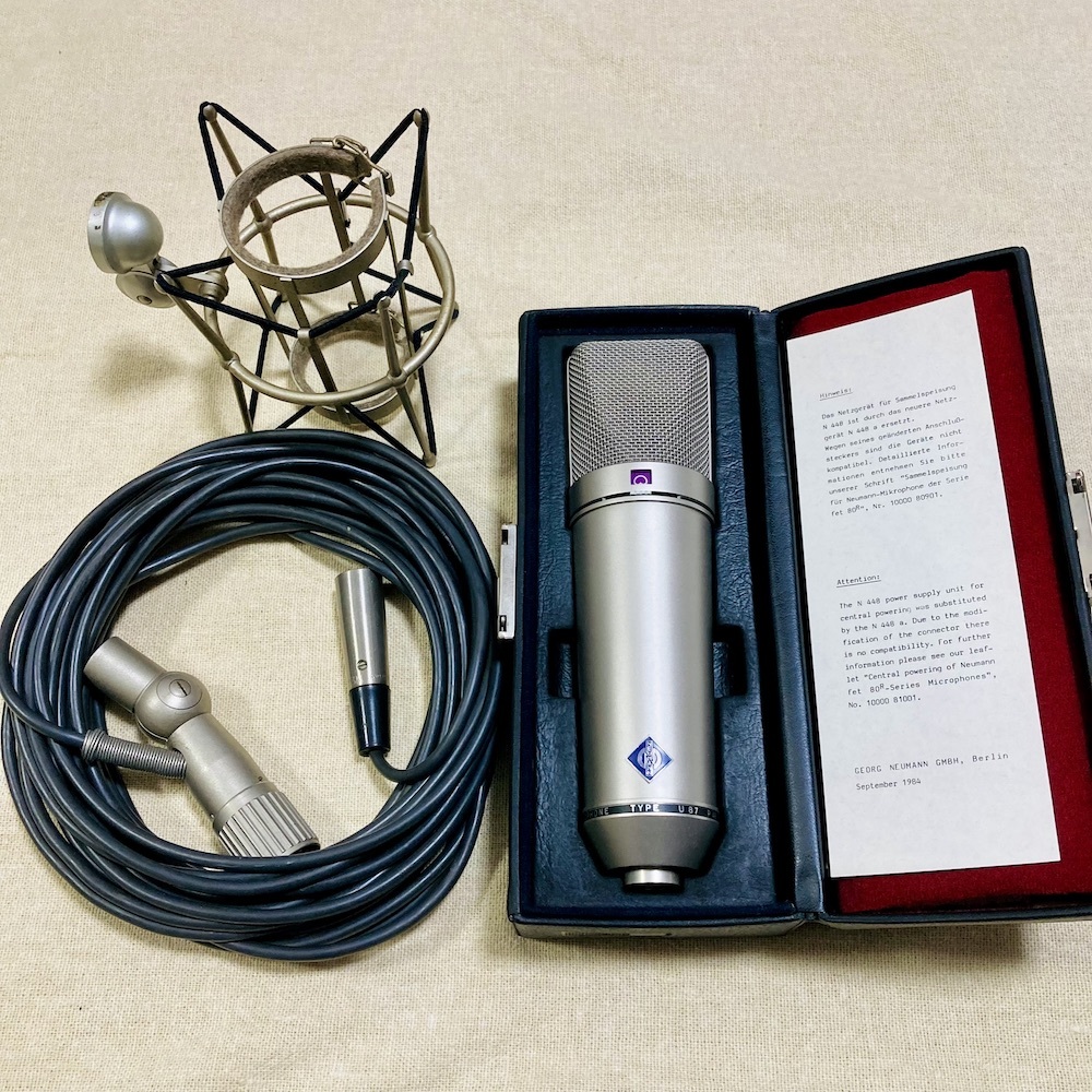 NEUMANN U87 (not Ai) 中古完動美品 ノイマンの画像1