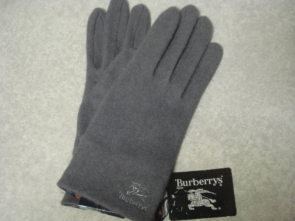 * Burberry женский перчатки * серый 