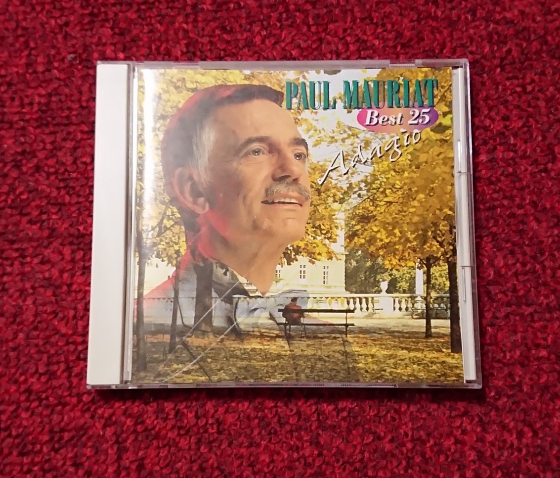 ポール・モーリア Adagio PAUL MAURIAT BEST 25 恋はみずいろ オリーブの首飾り_画像1